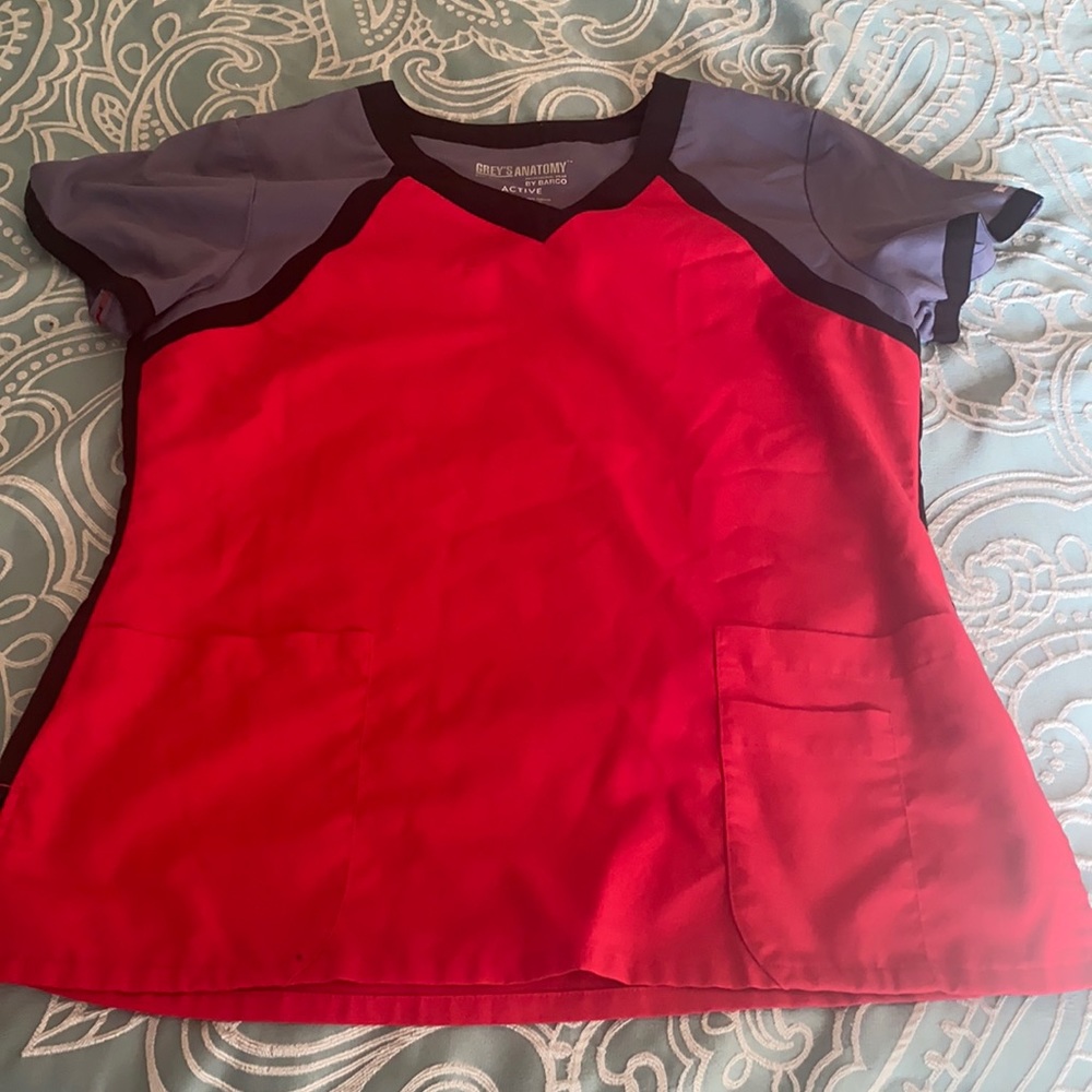 Greys Anatomy Scrub Top